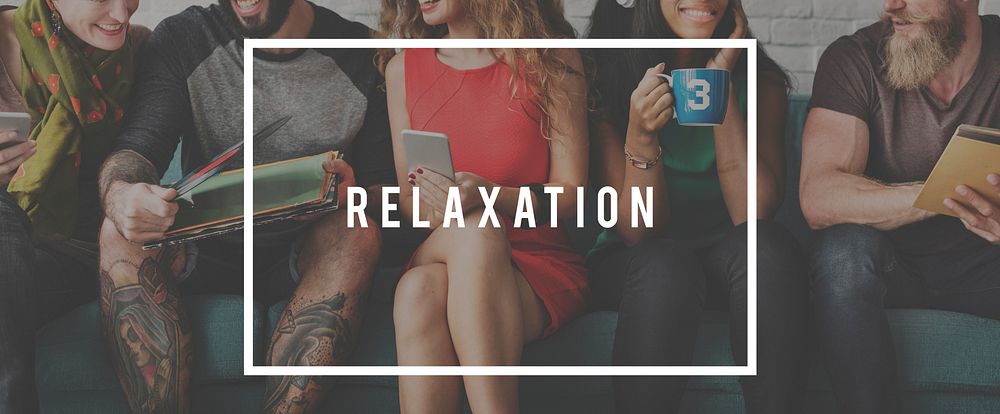 Relaxation Peace Clam Chill out Word