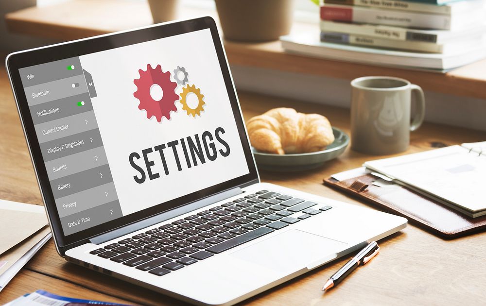 Settings Tools Setup System Concept