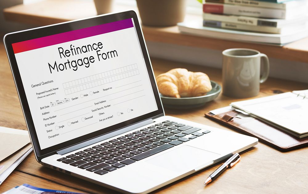 Mortgage Loan Pawn Pledge Refinance Insure Concept