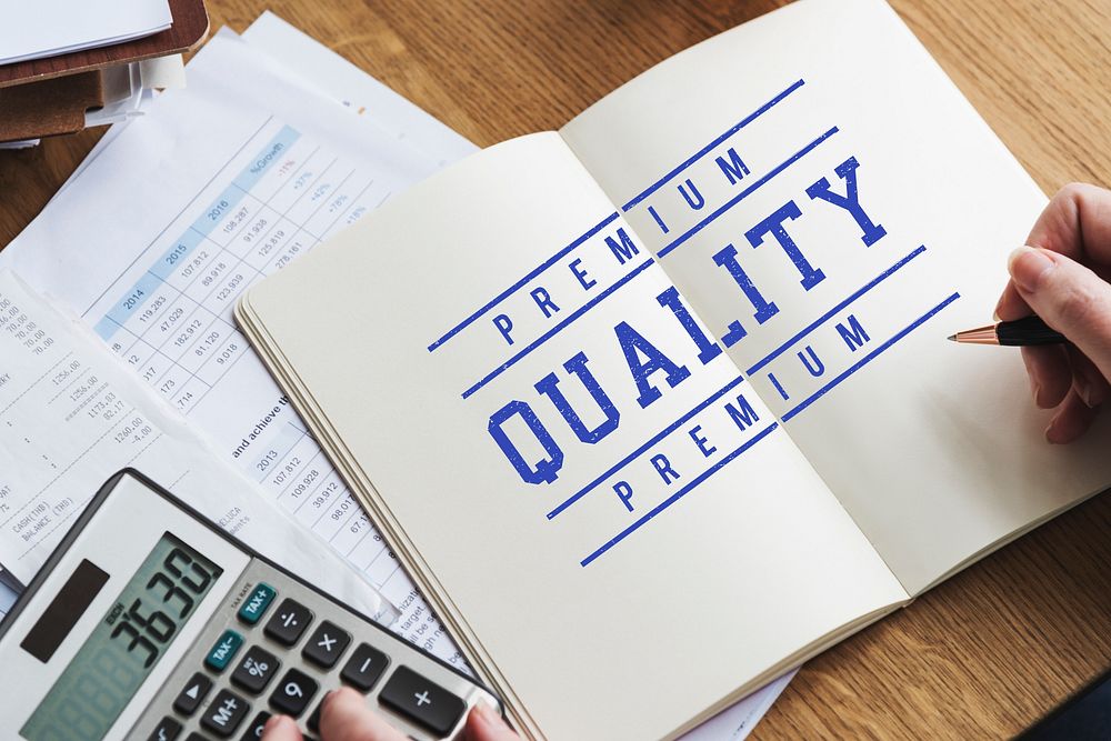 Quality Premium Guarantee Good Concept