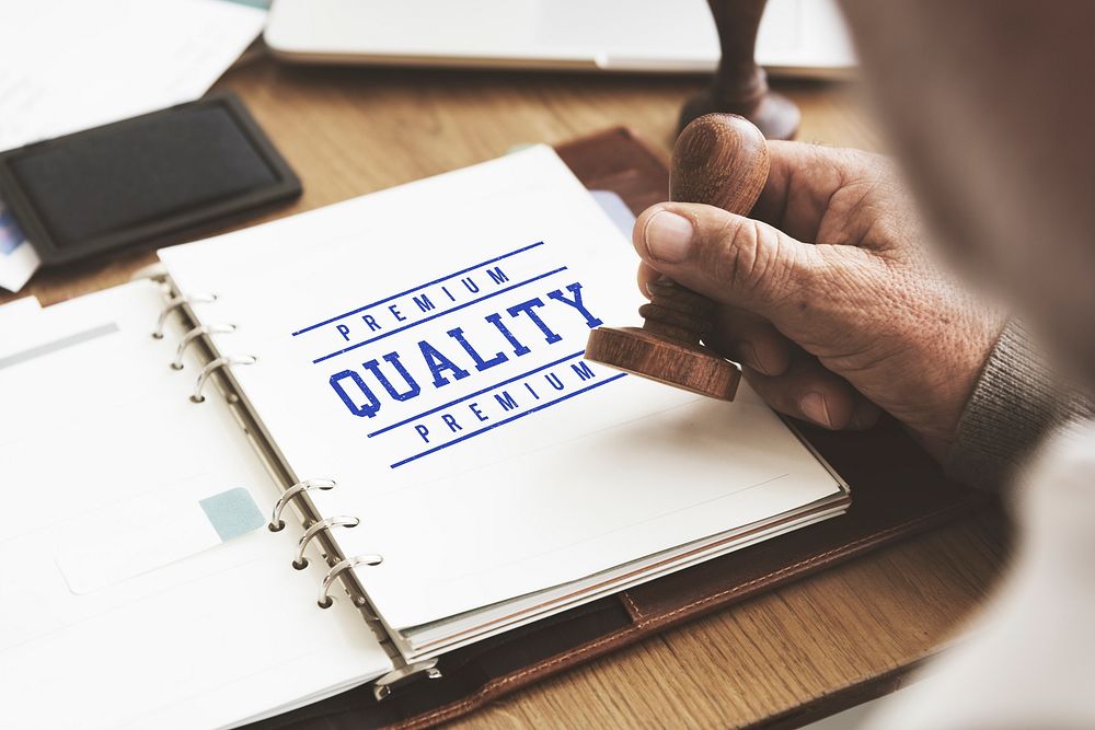 Quality Premium Guarantee Good Concept