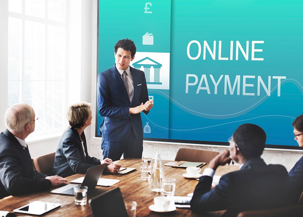 Online Banking Payment Finance Concept
