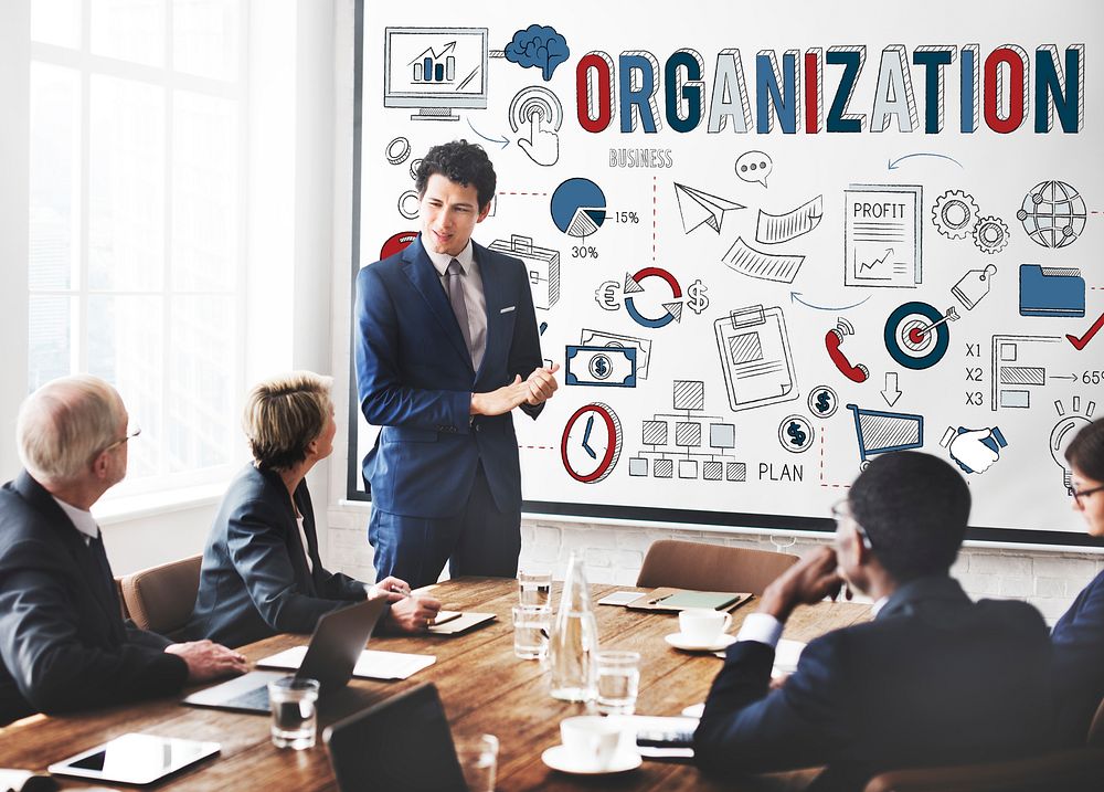 Organization Company Corporate Management Concept