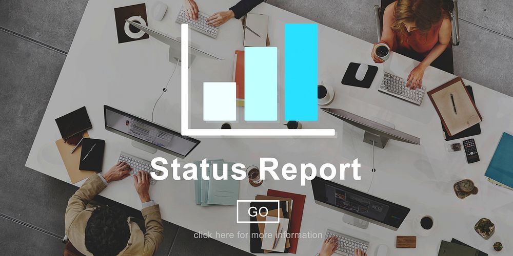 Status Report Result Economy Statistic Concept