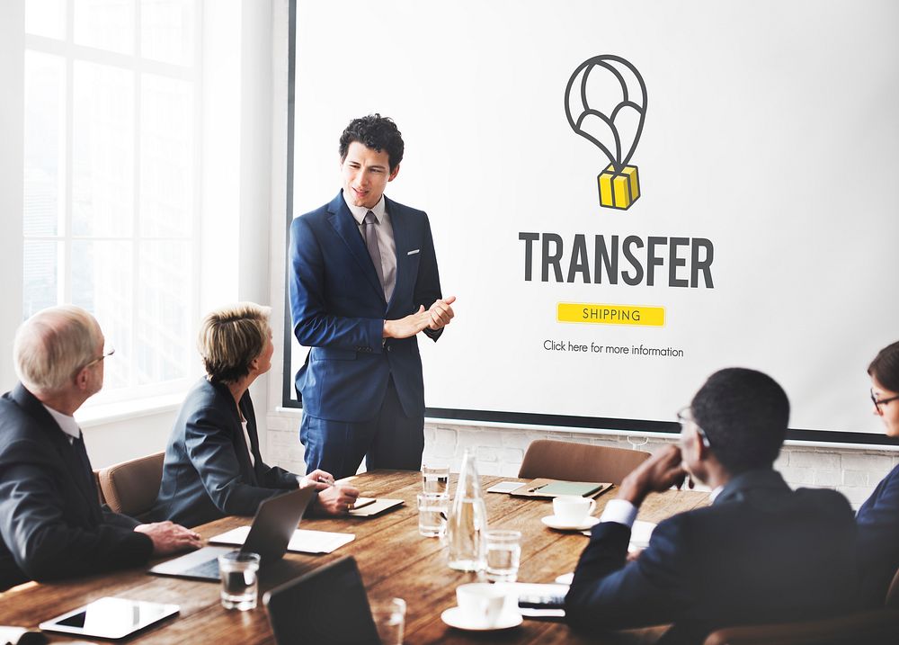Transfer Network Payment Trading Banking Digital Concept