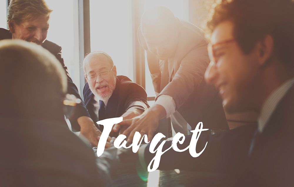 Target Advertising Goal Inspiration Marketing Concept