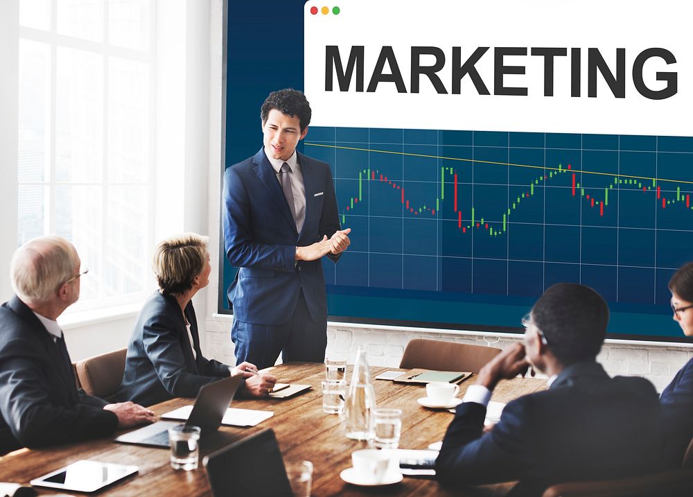 Stock Exchange Marketing Business Economics Concept