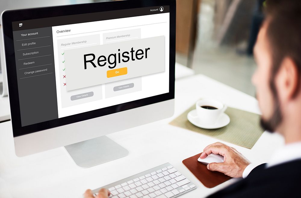Register Login Membership Join Network