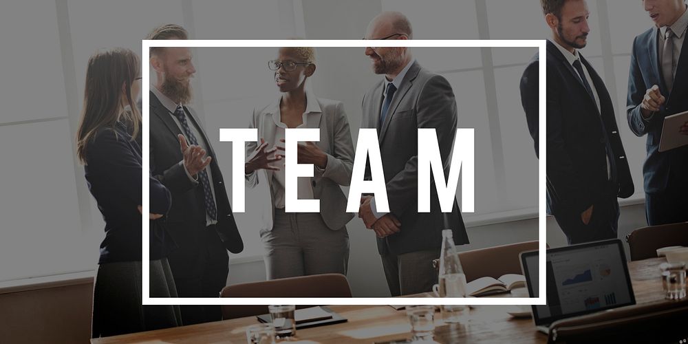Team Teamwork Support Collaboration Concept
