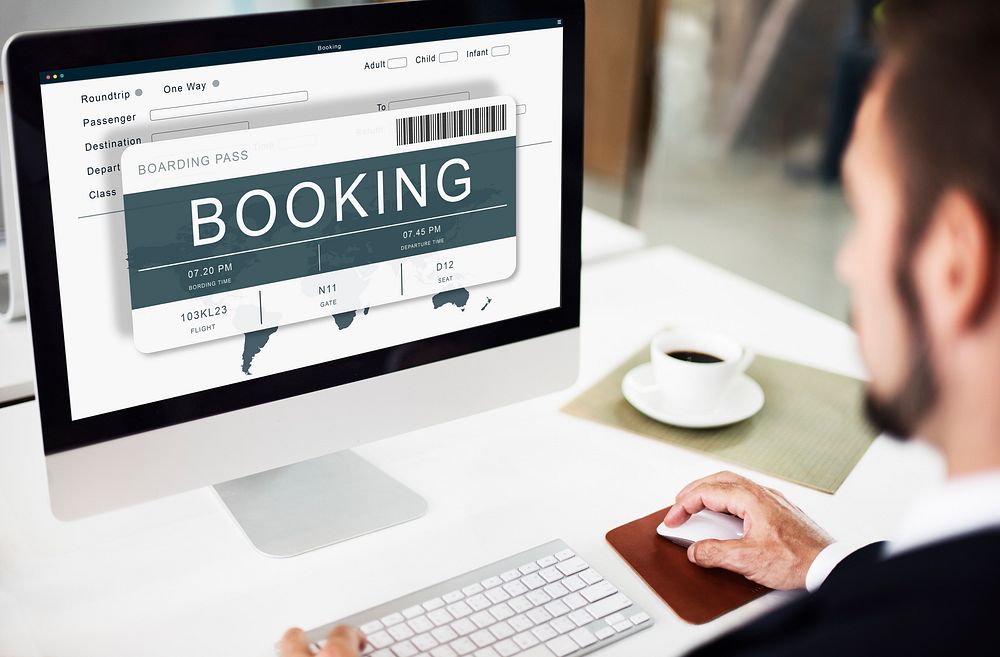 Ticket Booking Journey Travel Trip Concept