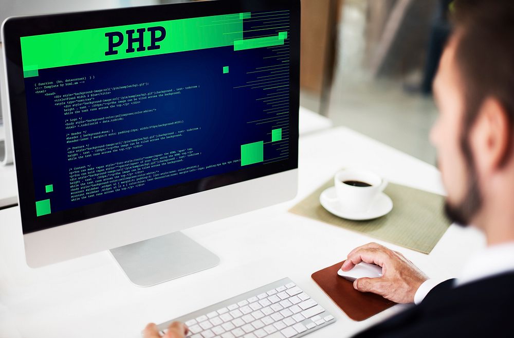 PHP Coding Computer CSS Data Digital Function Concept