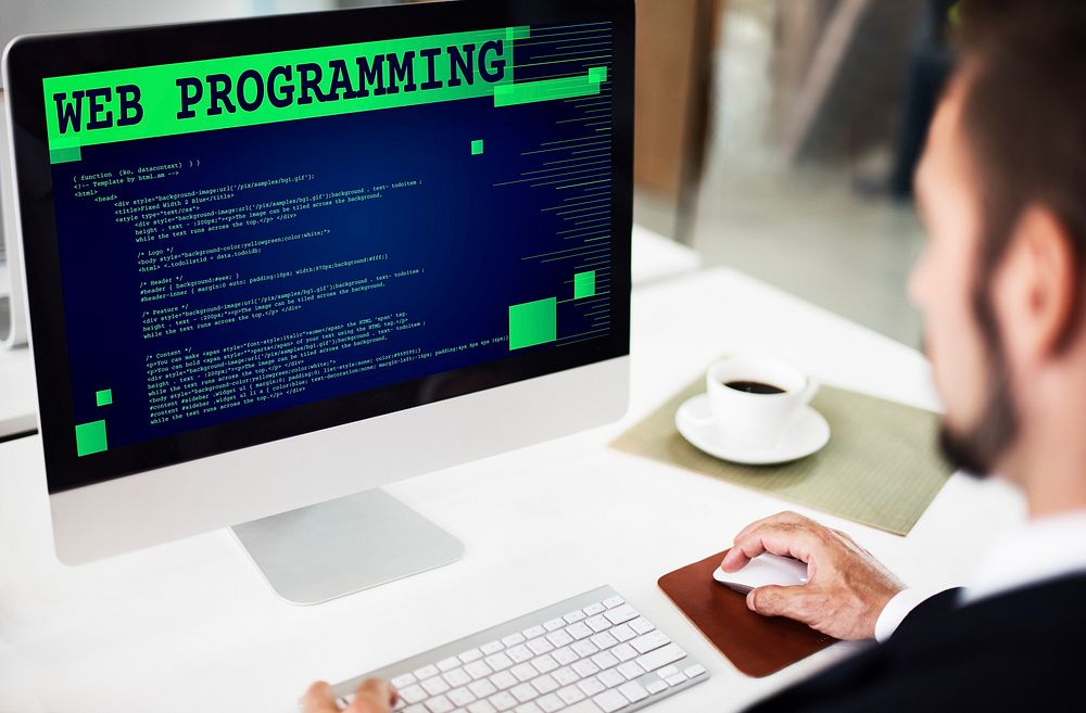 Web Programming Software Developer Technology Concept