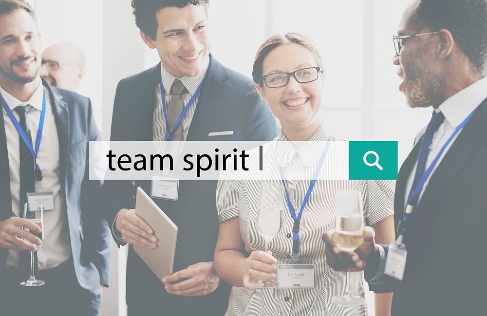 Team Spirit Power Spirit Strong Togetherness Concept