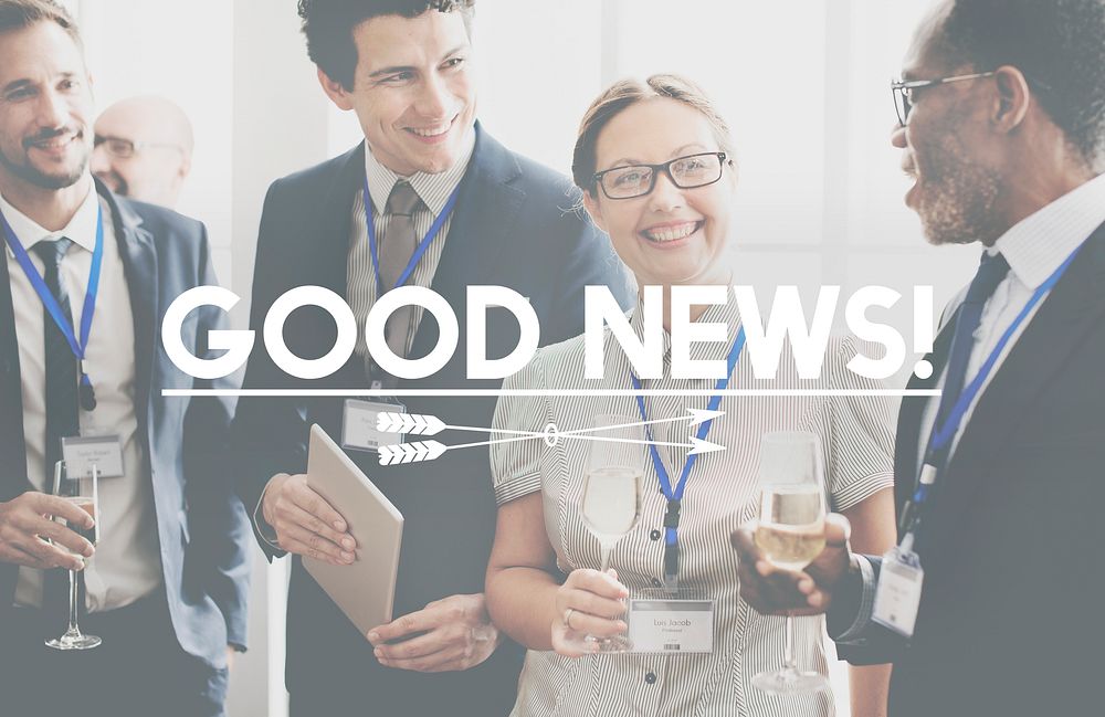 Good News Positive Information Communication Concept
