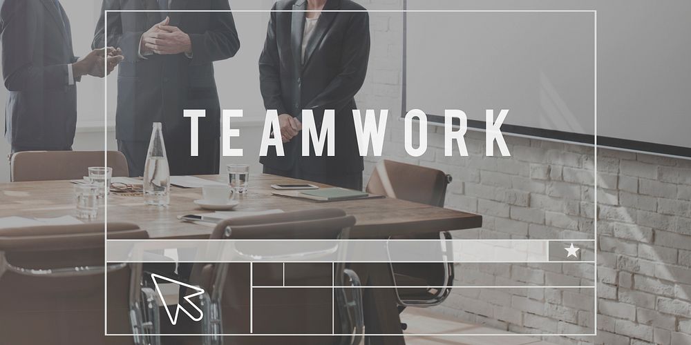 Team Teamwork Partners Organization Cooperation Concept