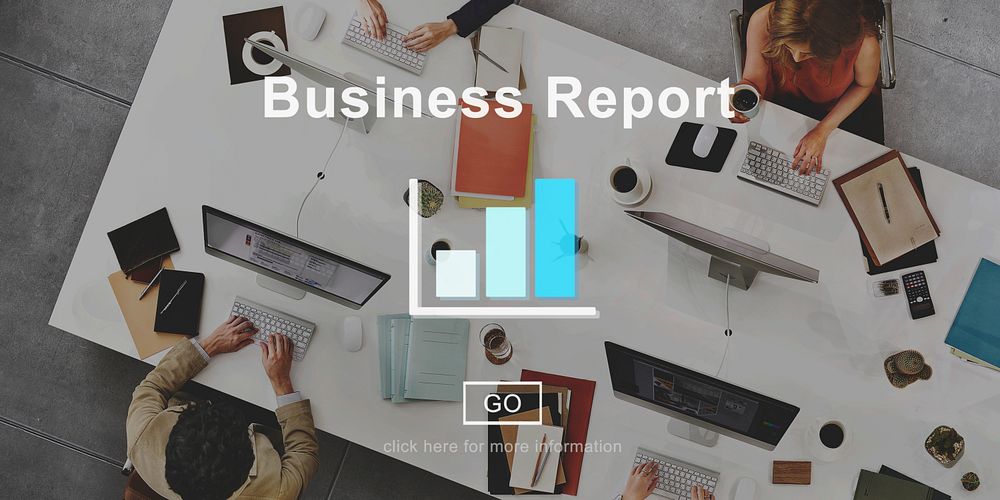 Business Report Analytics Analysis Statistics Concept