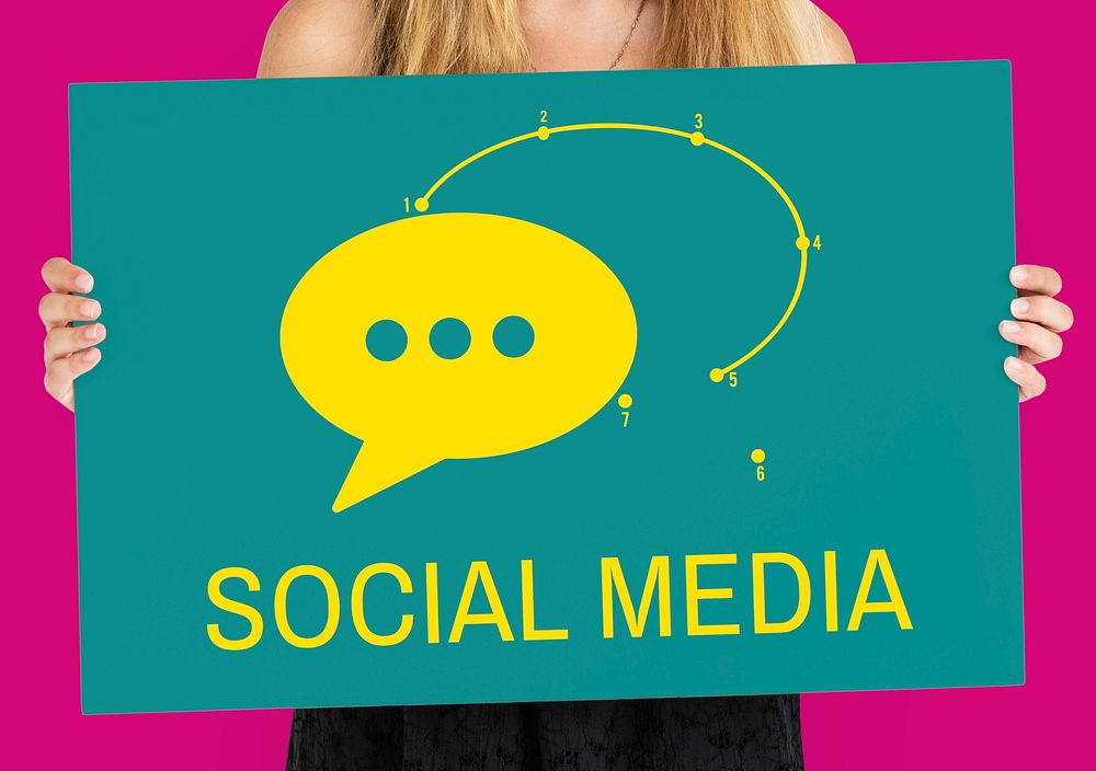 Social Media Global Communciations Networking Speech Bubble