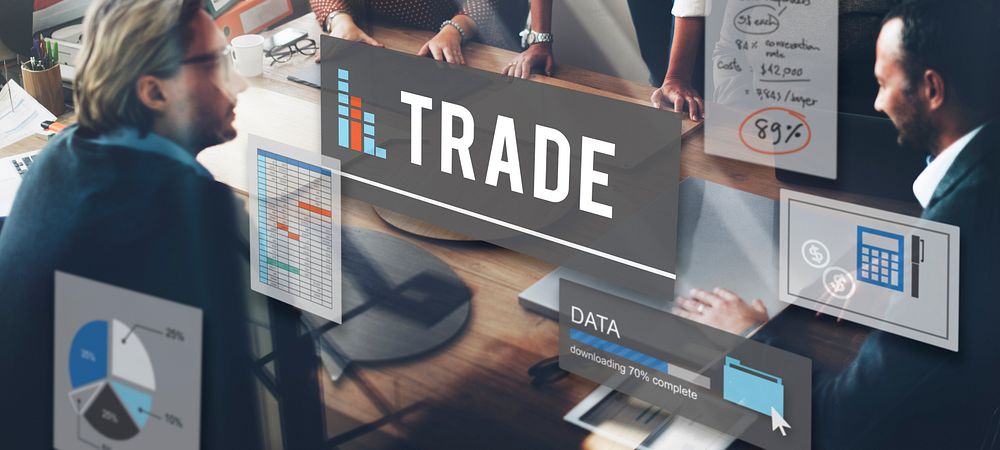 Trade Commerce Deal Economy Exchange Growth Concept