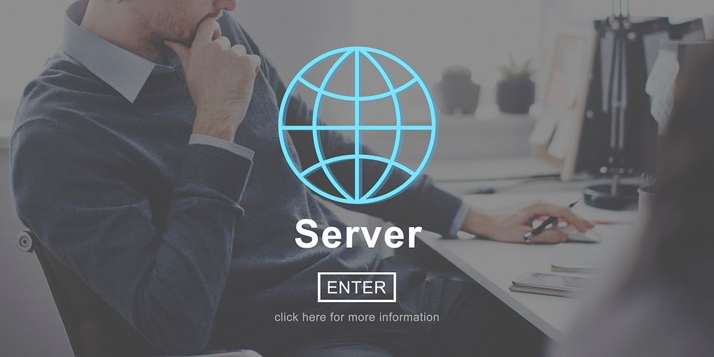 Server Network Computer Database Technology Concept