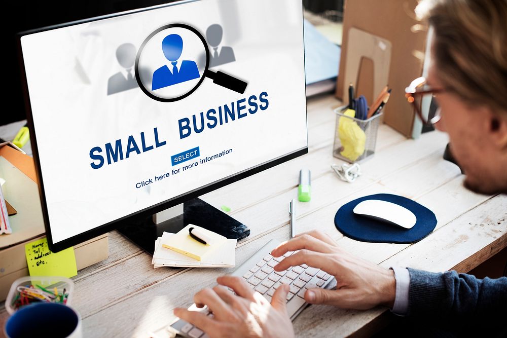 Small Business Information Development Niche Concept