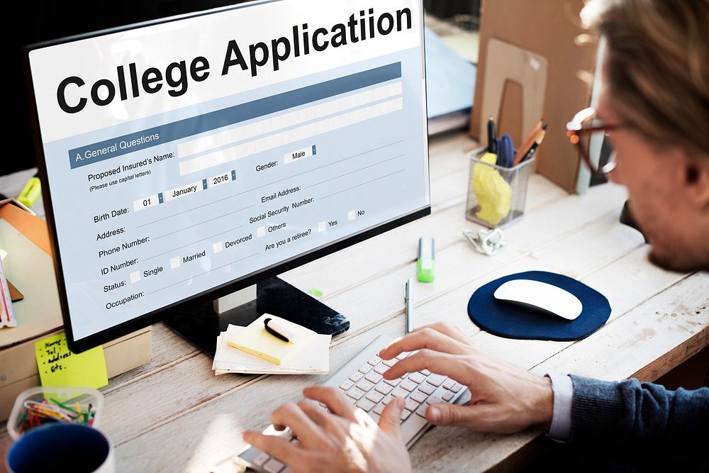 College Application Education Form Concept | Free Photo - rawpixel