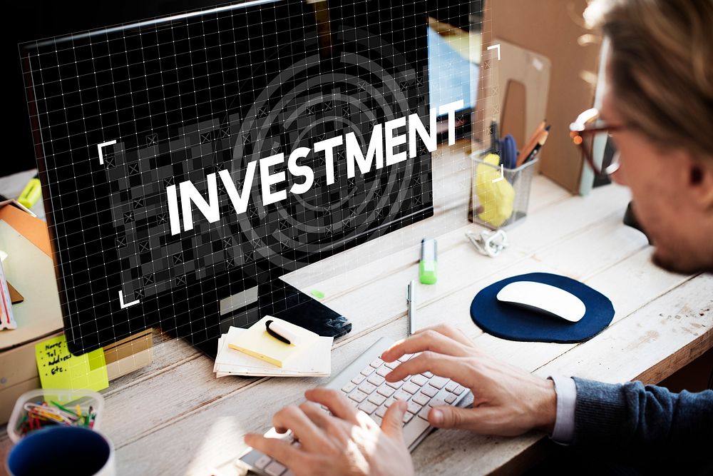 Investment Business Venture Stock Market Graphic