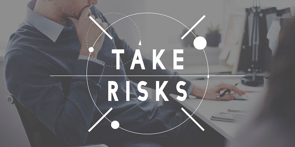 Take Risk Decision Dangerous Competition Concept