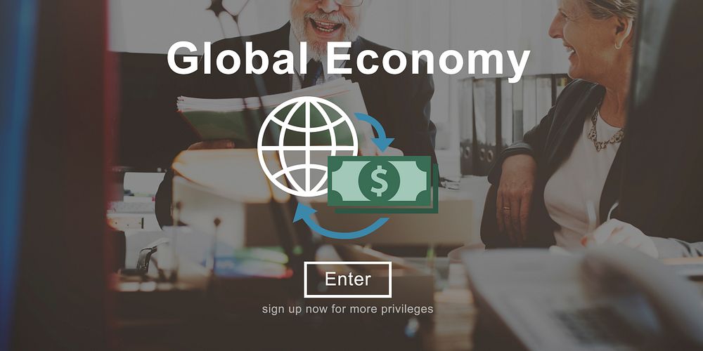 Economy Global Currency Financial Investment Concept