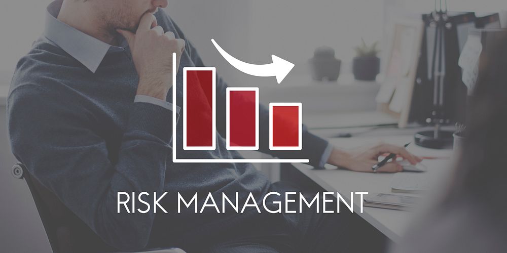 Risk Management Diagram Graph Arrow Concept