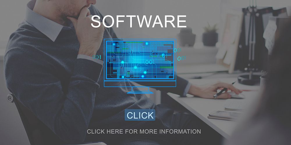 Software Technology Computing Data Digital Concept