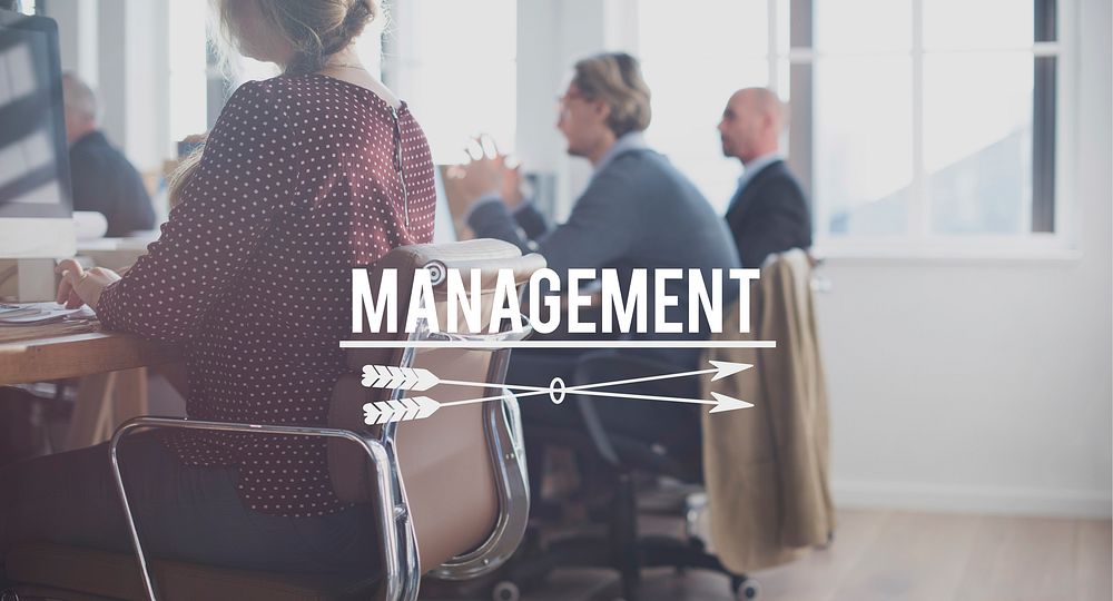 Management Business Strategy Homepage Concept
