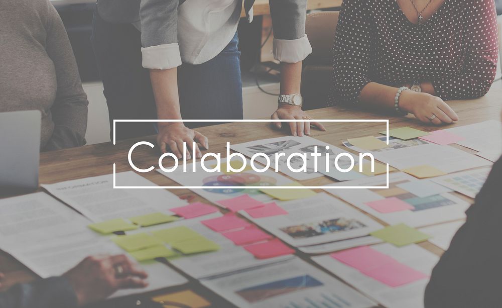 Collaboration Group Team Partnership Concept