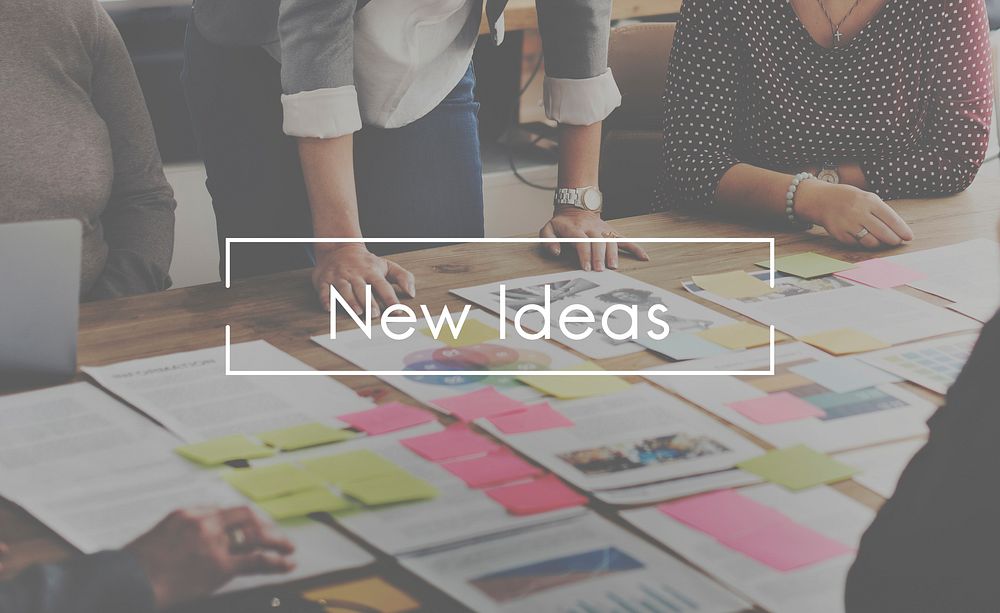 New Business New Ideas Launch Concept