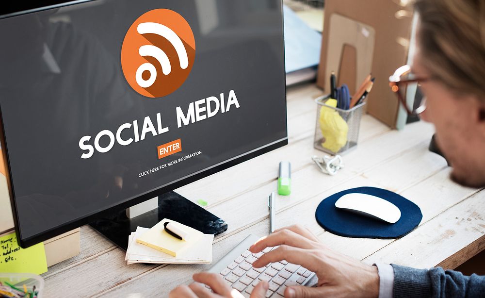 Social Media Communication Community Sharing Concept