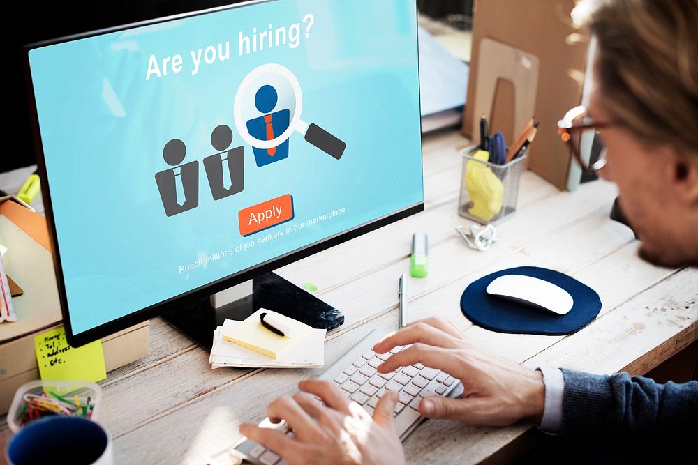 Are you hiring? Job Career Human Resources Concept