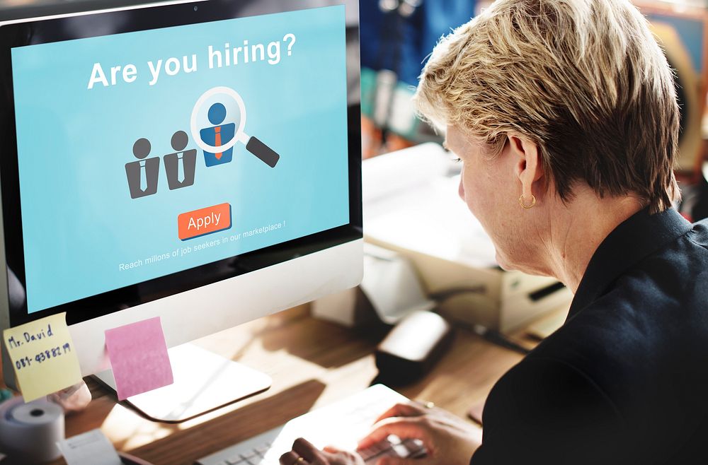 Are you hiring? Job Career Human Resources Concept