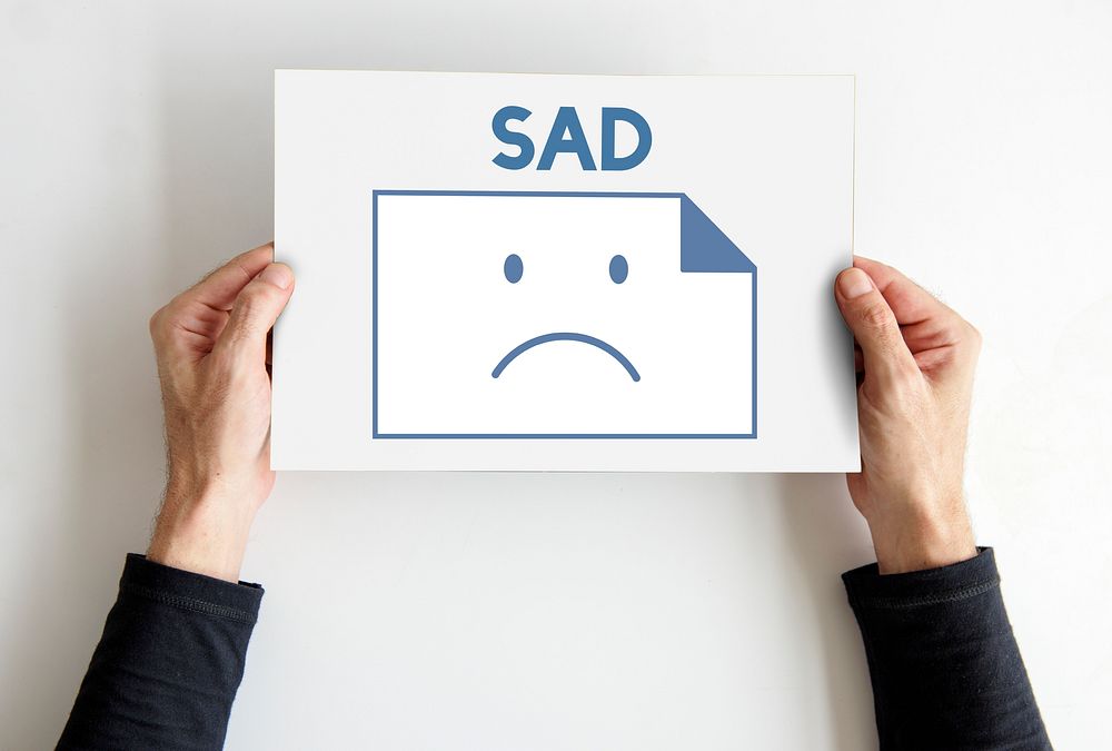 Sadness Fail Problem Recession Down Frustration Icon