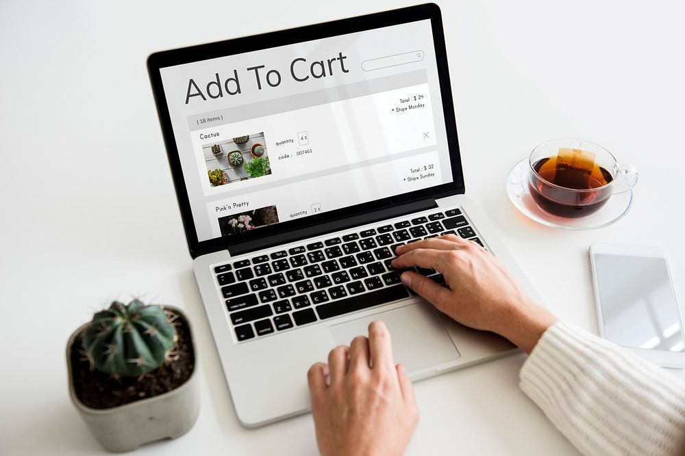 E-Commerce Online Shopping Plant Sale