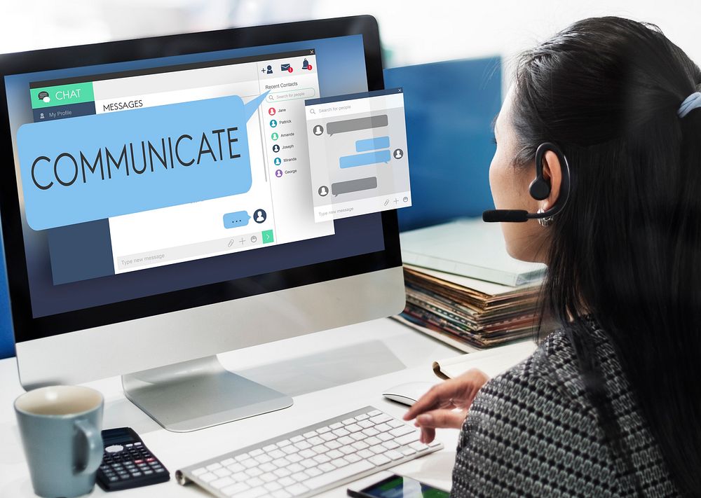 Communicate Communication Conversation Concept