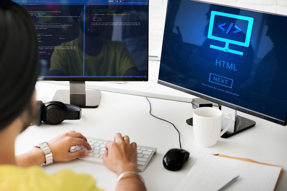 HTML Web Development Programming Language Concept