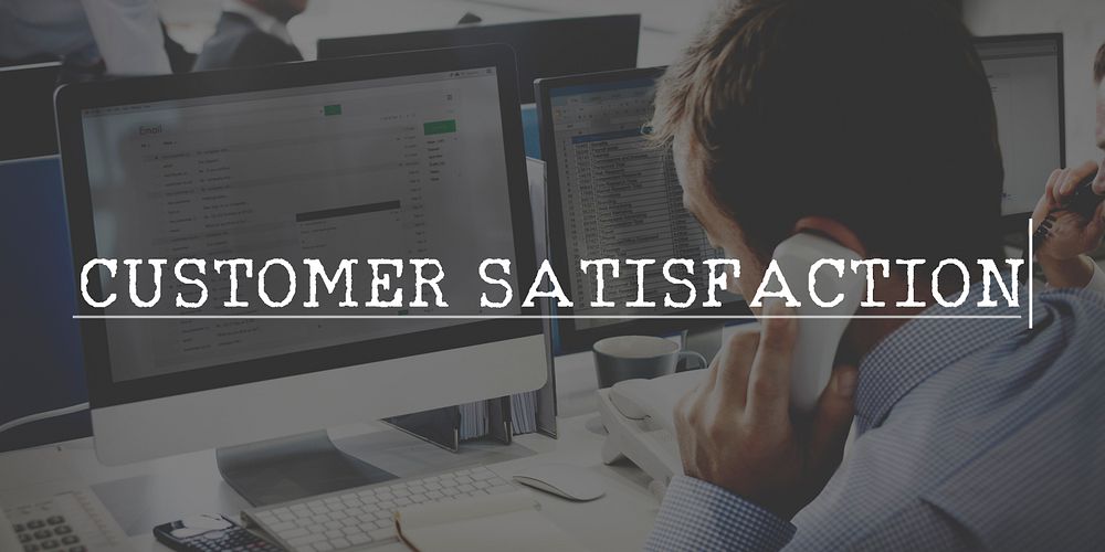 Customer Satisfaction Service Marketing Retail Concept