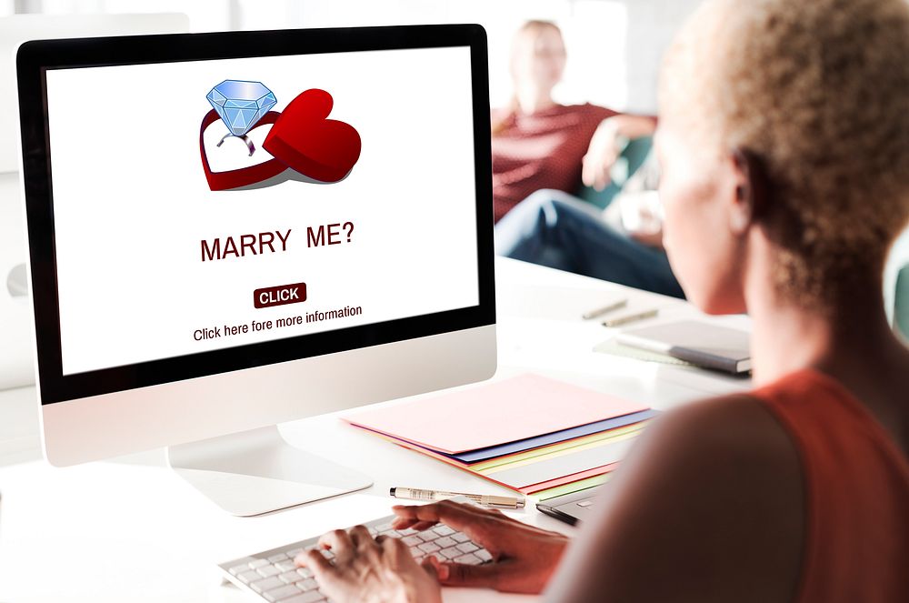 Romantic Gifts Romance Marry me Proposal Concept