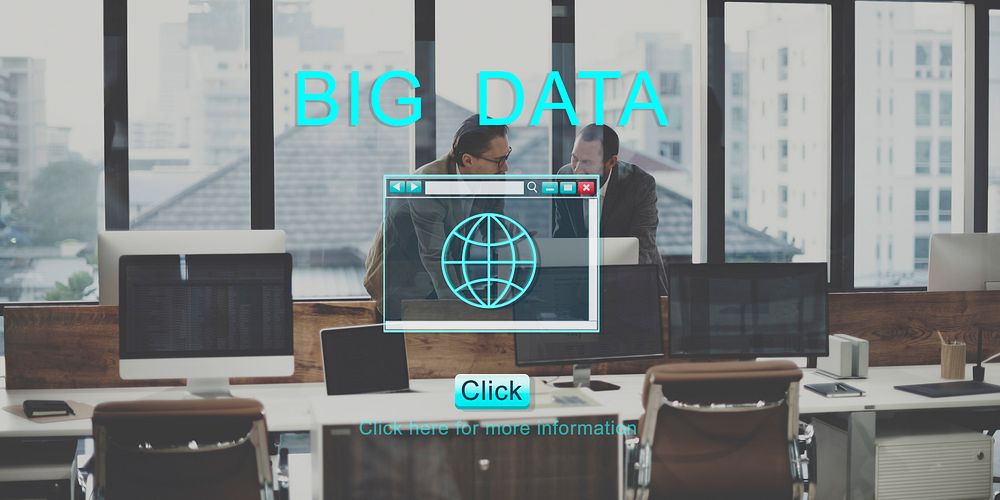 Big Data Browsing Database Technology Concept