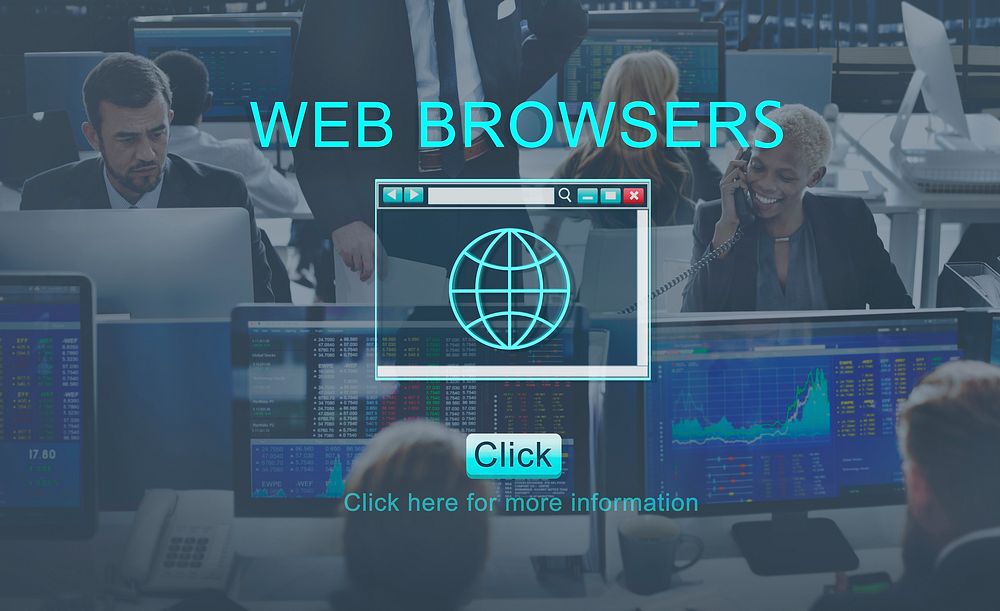 Web Browsers Internet Connection Homepage Concept