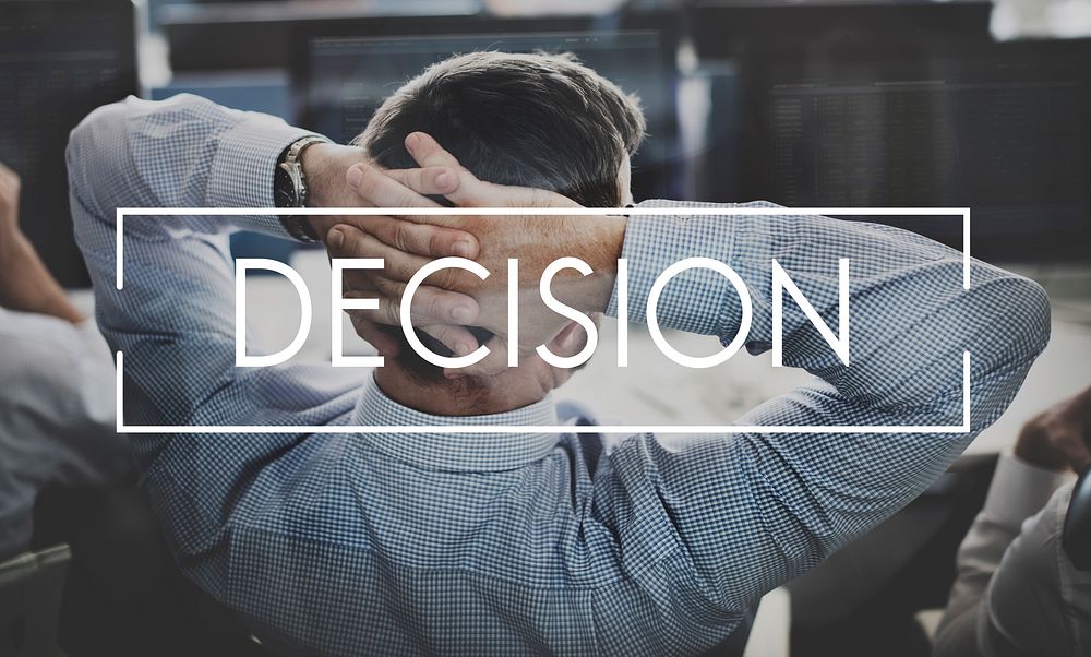 Decision Settlement Determination Conclusion Concept