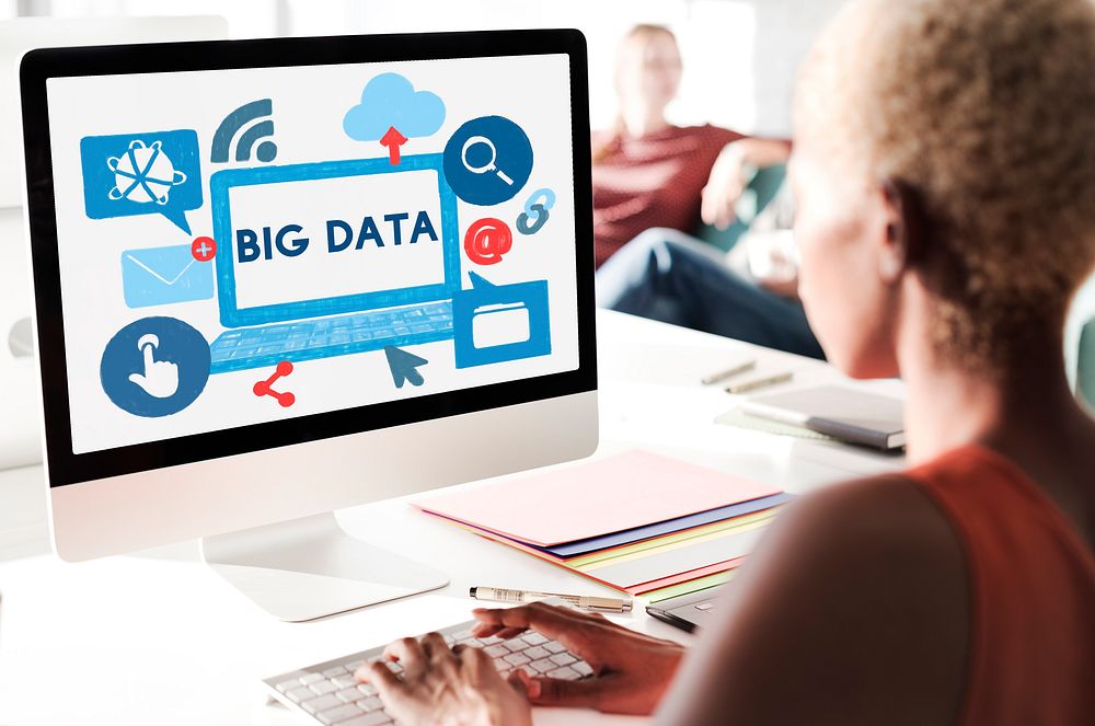 Big Data Information Storage System Server Technology Concept