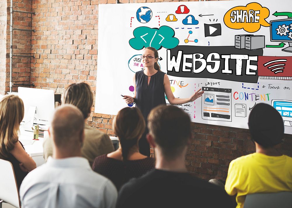 Website Internet Homepage Browser HTML Concept