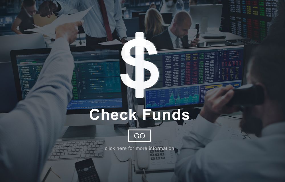 Check Funds Dollar Sign Financial Concept