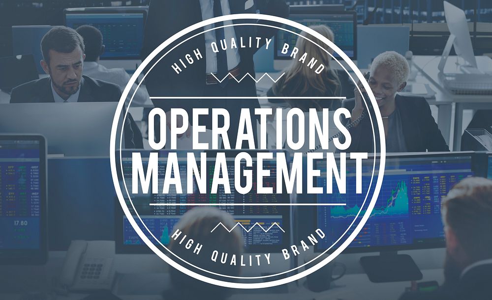 Operations Management Finance Corporate Concept