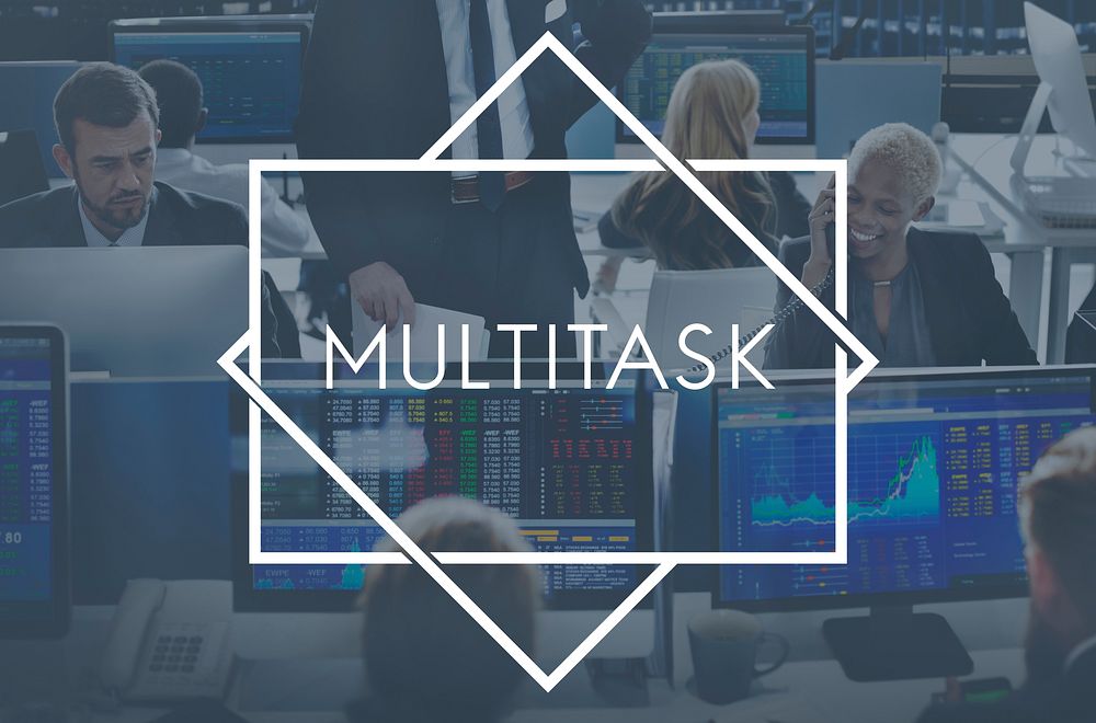 Multitask Management Corporate Business Concept